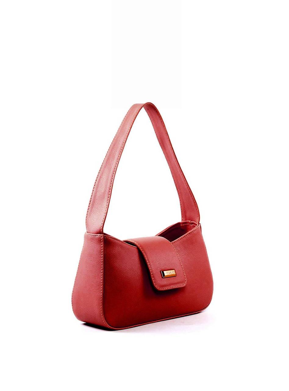 Bolsa Baguete com Lingueta Larga - Vermelha BSI-6175 - VE