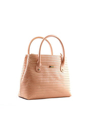 Bolsa Tote Grande com Duas Divisórias - Nude BSI-6389 - NU