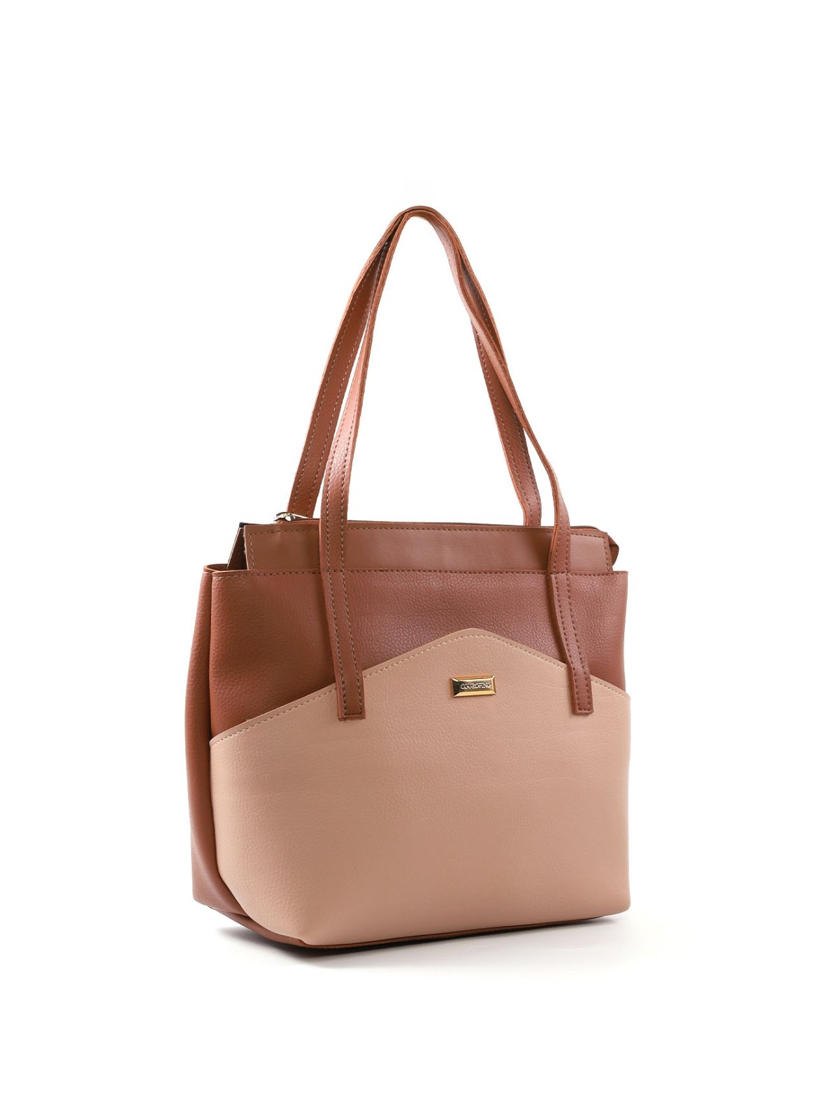 Bolsa Tote com Bolso Frontal em Material Tecnológico BSI-6552 - CS