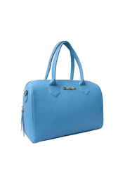 Bolsa Baú Média Tiracolo Alça Removível Azul BSI-5328 - AZ
