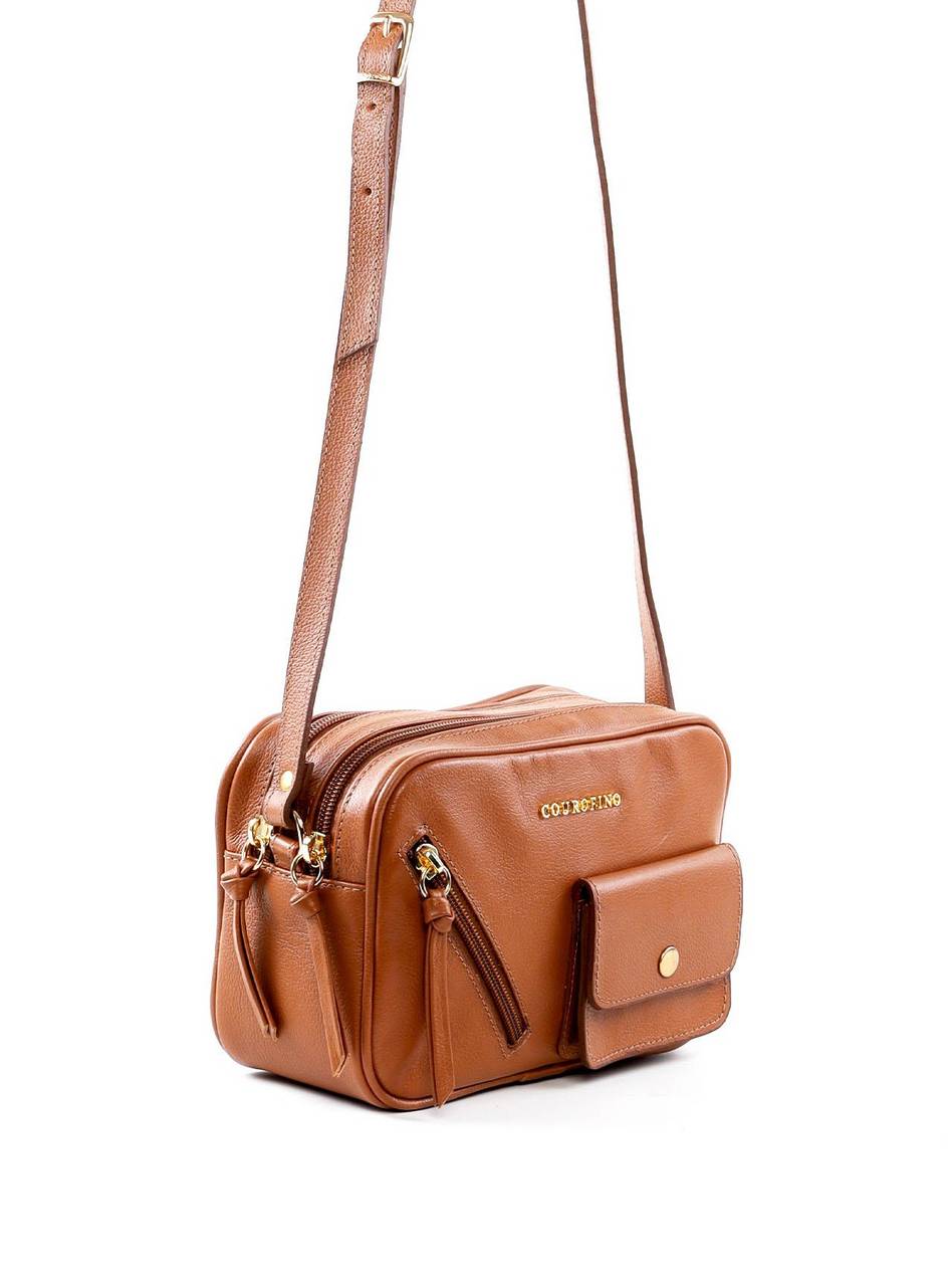 Bolsa Bag Transversal com Bolso Frontal - Castor BSI-6427 - CS