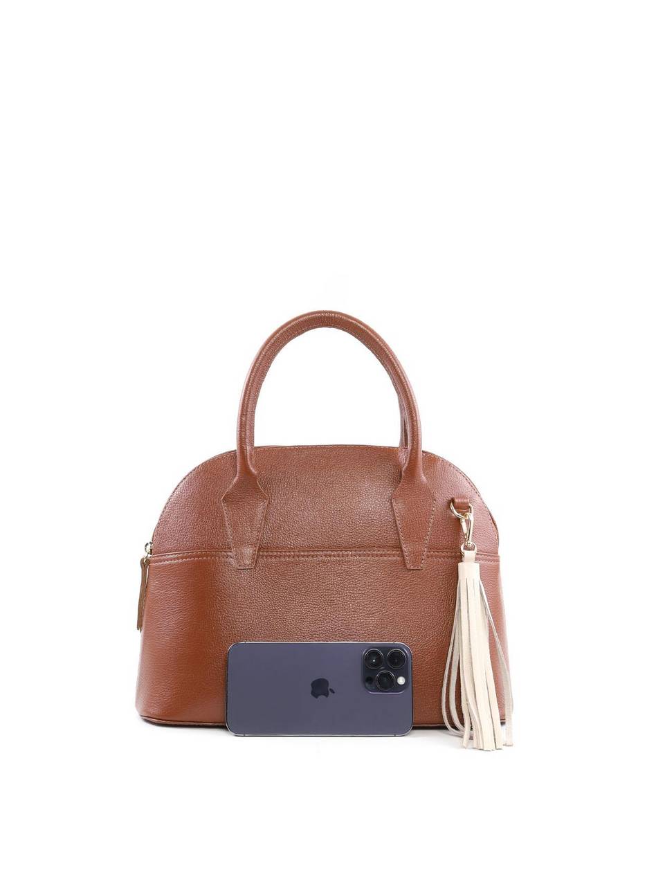 Bolsa Tote Arredondada com Barbicacho - Castor BSI-6419 - CS