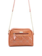 Bolsa Baú Transversal com Costuras - Castor BSI-6106 - CS