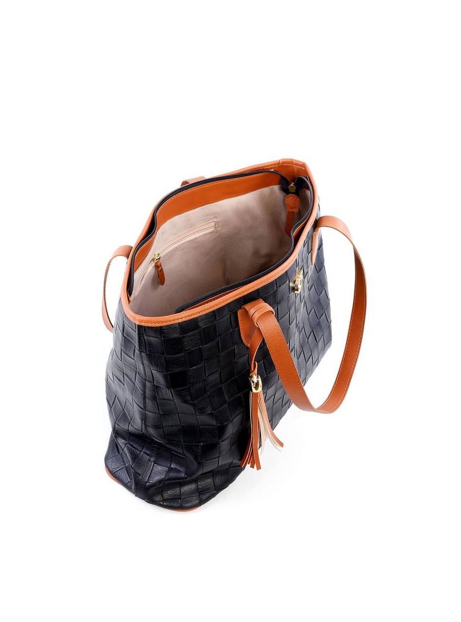 Bolsa Shopper com Rebites - Preta BSI-6231 - PR