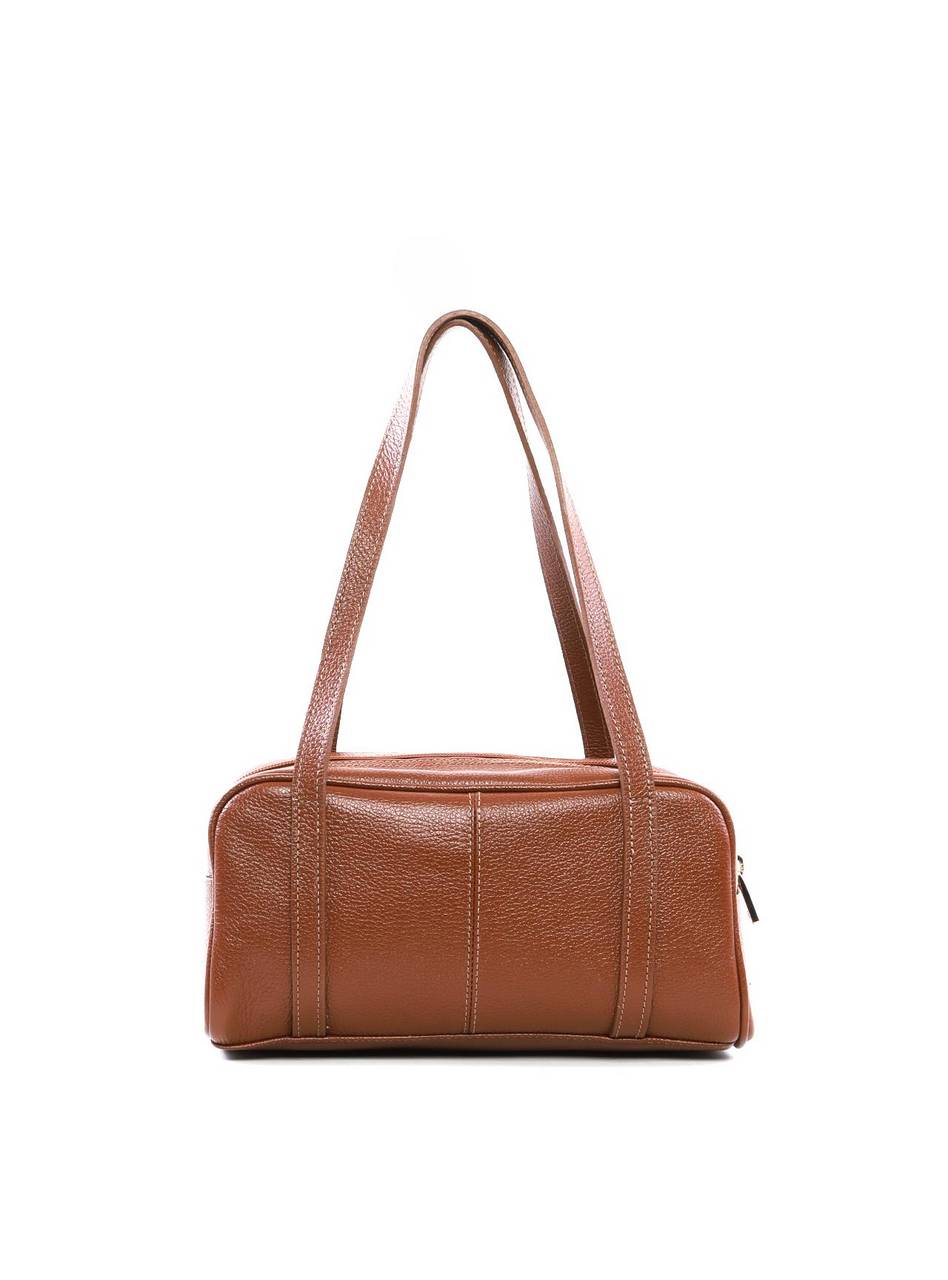 Bolsa Baguete Pequena Bowling Retalhos - Castor BSI-6455 - CS