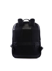 Mochila Casual Arredondada em Couro - Preta MEI-459 - PR