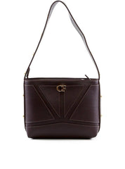 Bolsa Tote Média com Costura e Esferas - Cacau BSI-6410 - CA