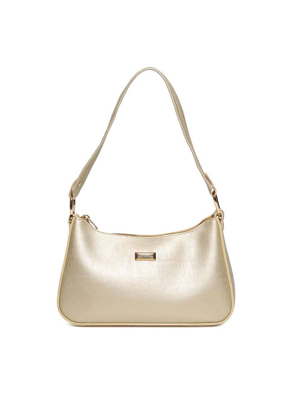 Bolsa Hobo Pequena Meia Lua - Ouro BSI-5421 - AU