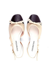 Sapatilha Slingback com Laço e Barbicacho - Fenno SDI-11822 - FE