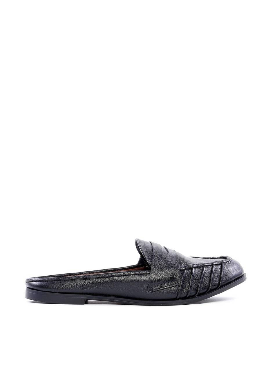 Mule Mocassim Drapeado - Preta SDI-12137 - PR