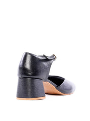 Scarpin Mary Jane com Salto Bloco - Preta SDI-12166 - PR