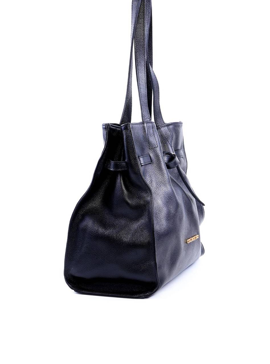 Bolsa Bucket Tiracolo com Detalhe de Cinto - Preta BSI-6021 - PR