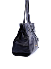Bolsa Bucket Tiracolo com Detalhe de Cinto - Preta BSI-6021 - PR