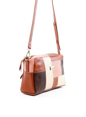 Bolsa Tote Retangular com Retalhos - Castor BSI-6266 - CS