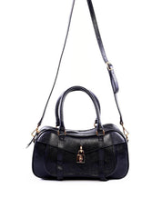 Bolsa Tote com Fecho Cadeado - Preta BSI-6277 - PR