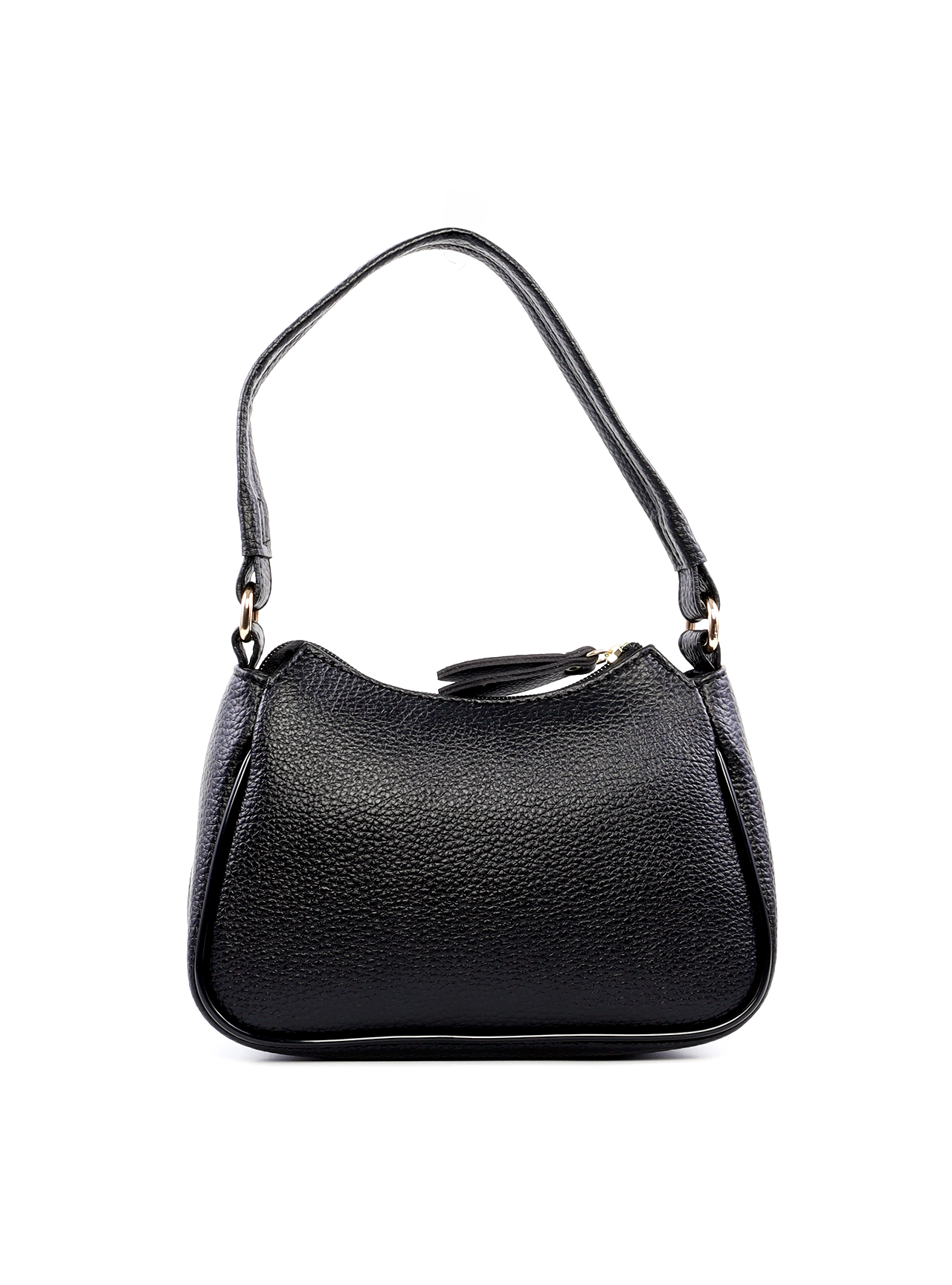 Bolsa Clutch com Alça Tiracolo Removível em Matelassê e Spikes - Preta BSI-5966 - PR