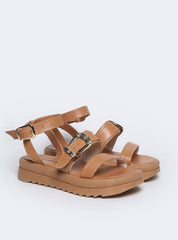 Sandália Feminina Papete Tachas Diversas - Castor SDI-11567 - CS