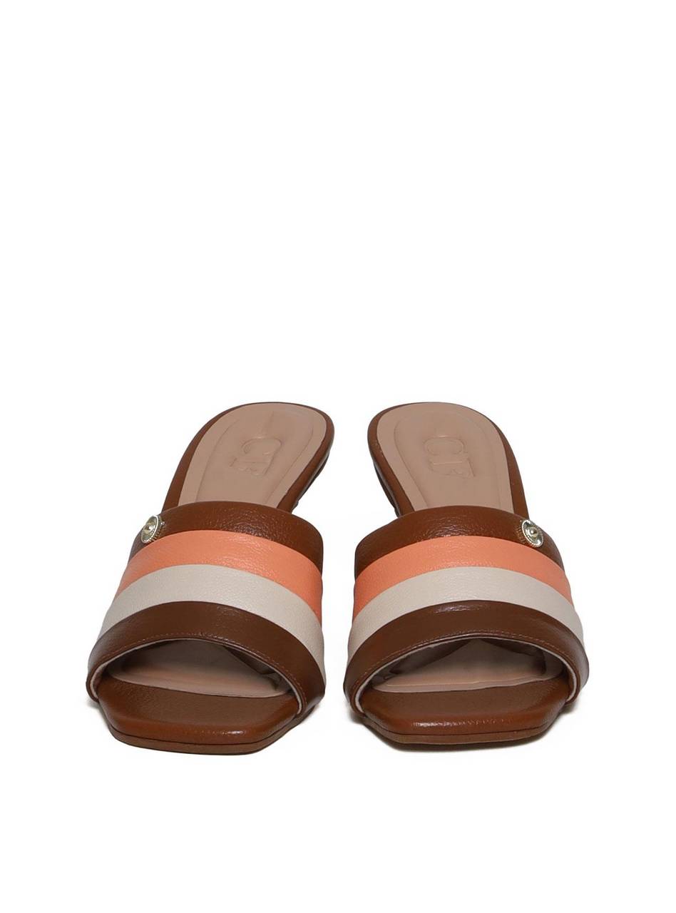 Sandália Feminina Tamanco Multicolor - Castor SDI-11651 - CS