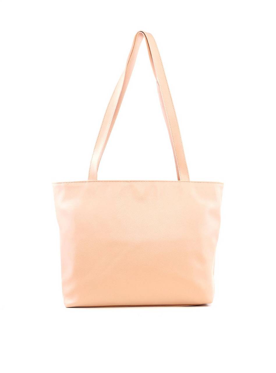 Bolsa Shopper com Dois Bolsos Frontais - Nude BSI-6222 - NU