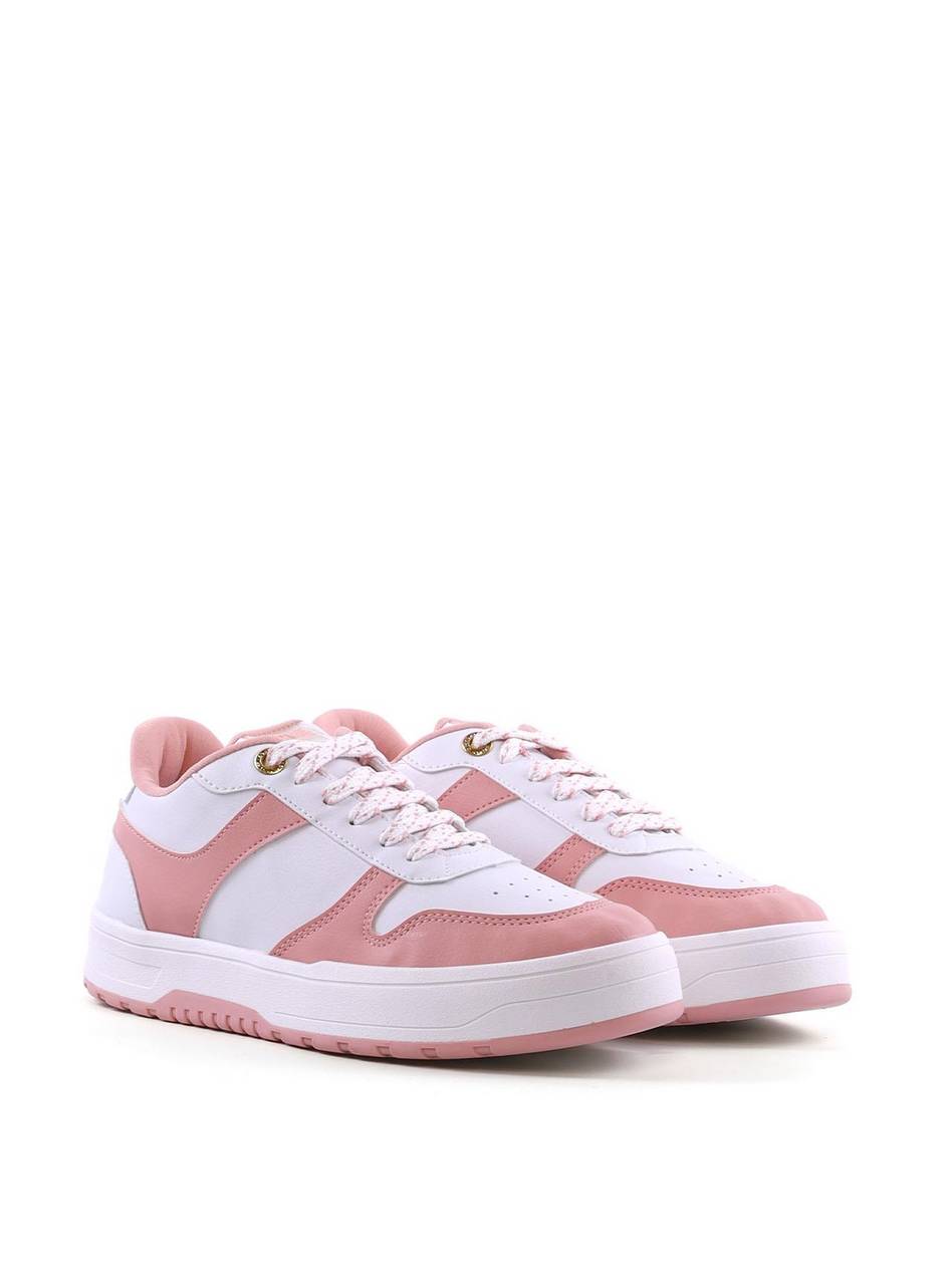 Tênis Feminino Casual com Cadarço Estampado - Rosa SP - 12109 - RS