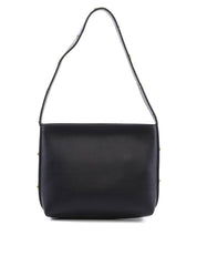 Bolsa Tote Média com Costura e Esferas Douradas - Preto BSI-6410 - PR