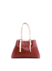 Bolsa Jace Bucket Alça Trançada - Cacau BSI-6315 - CA