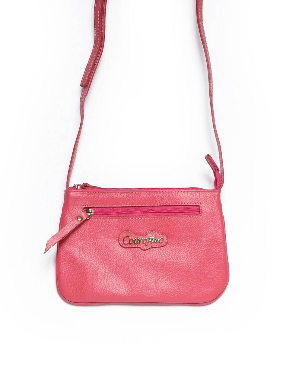 Bolsa Clutch Pequena Puxador Tiras Rosa BSI-4089 - RS