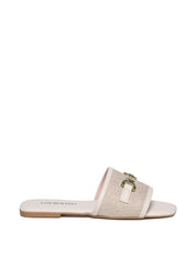 Sandália Feminina Rasteira Slide - Fenno SDI-11624 - FE