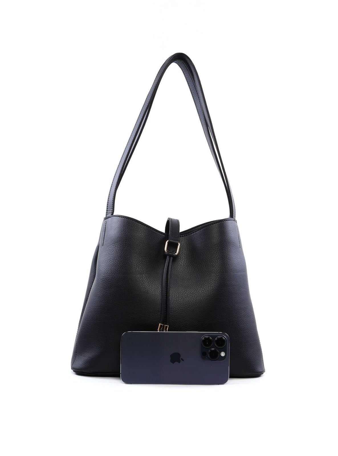 Bolsa Bucket Média Tiracolo com Três Divisórias BSI-6501 - PR