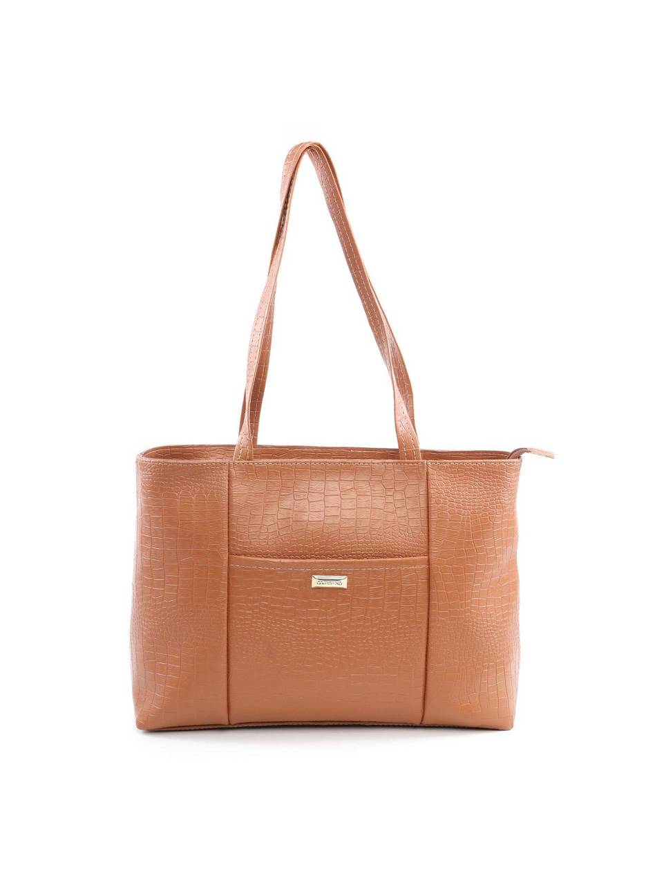 Bolsa Shopper Tiracolo com Bolso Grande Frontal - Castor BSI-6096 - CS