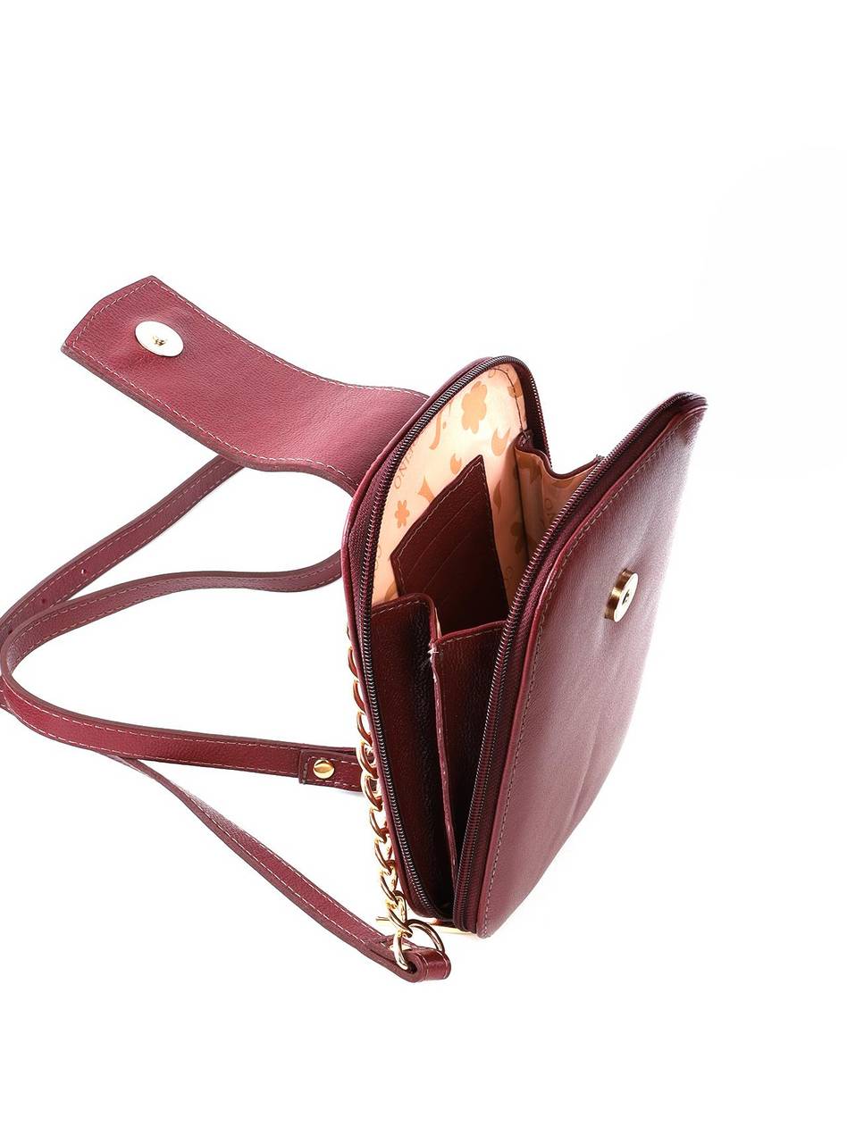 Bolsa Porta Celular Transversal - Vinho BSI-6472 - VI