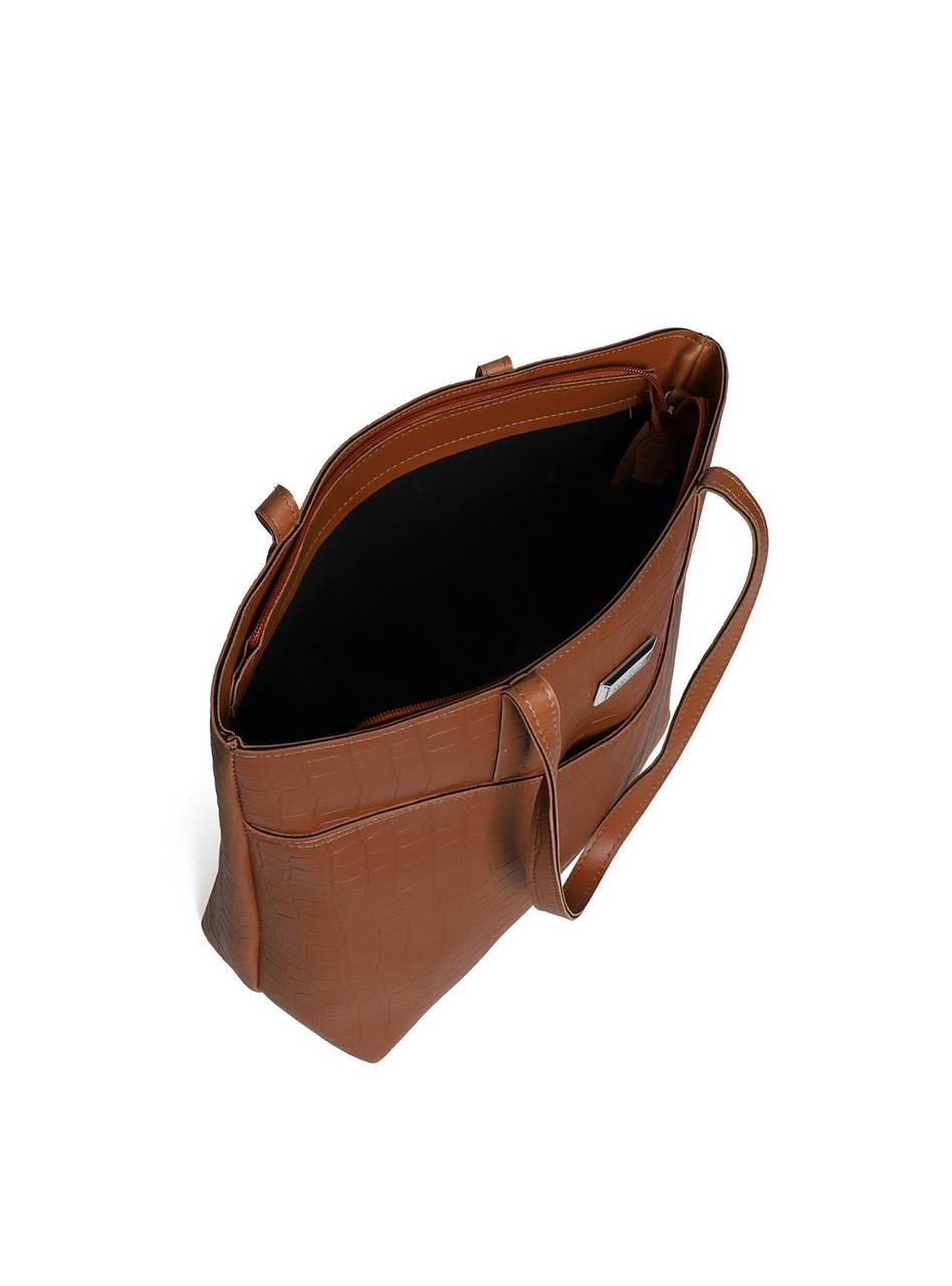 Bolsa Shopper Tiracolo com Bolso Aberto - Castor BSI-5655 - CS