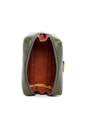 Necessaire com Abertura Total e Divisórias - Verde  NSI-156 - VD