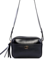 Bolsa Bag Transversal com Bolso Frontal - Preta BSI-6242 - PR