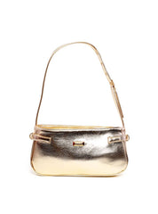 Bolsa Baguette com Detalhe de Cinto - Ouro BSI-6151 - AU