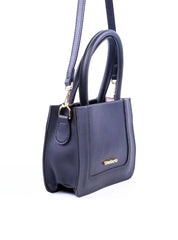 Bolsa Tiracolo Quadrada com Costuras Laterais - Preta BSI-6005 - PR