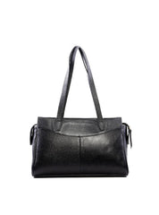 Bolsa Tote Média com Recortes - Preta BSI-6453 - PR