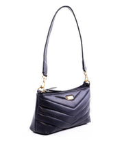 Bolsa Baguette em Metalasse - Preta BSI-6282 - PR