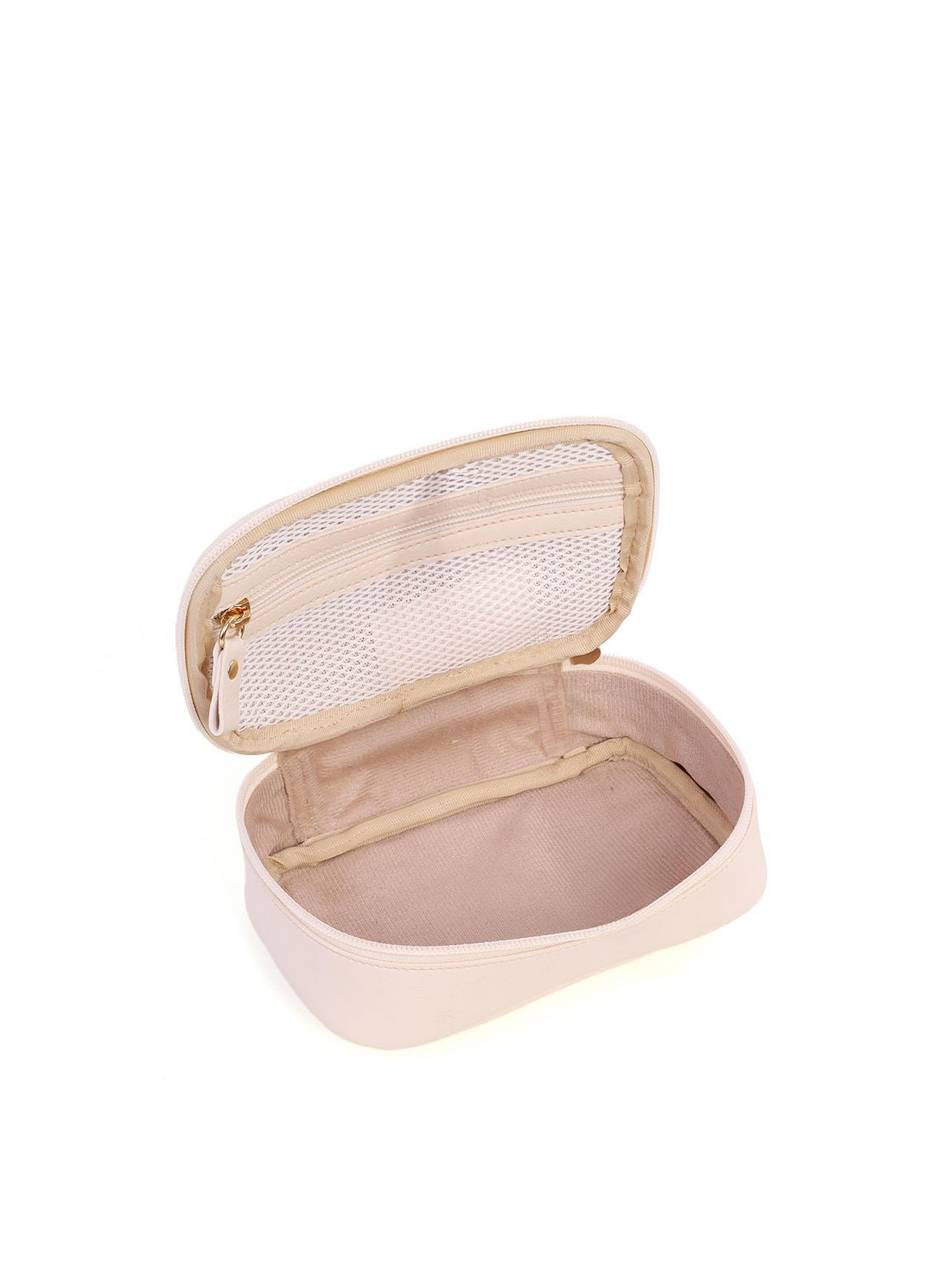 Necessaire Quadrada com Alça de Mão - Nude NSI-158 - NU
