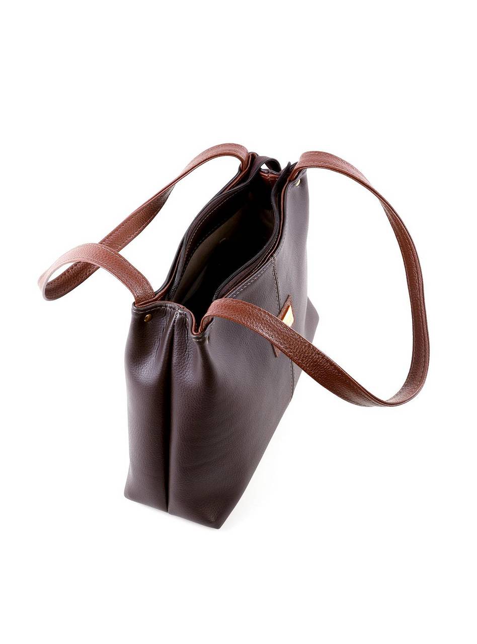Bolsa Tote com Detalhe de Costura - Cacau BSI-6425 - CA