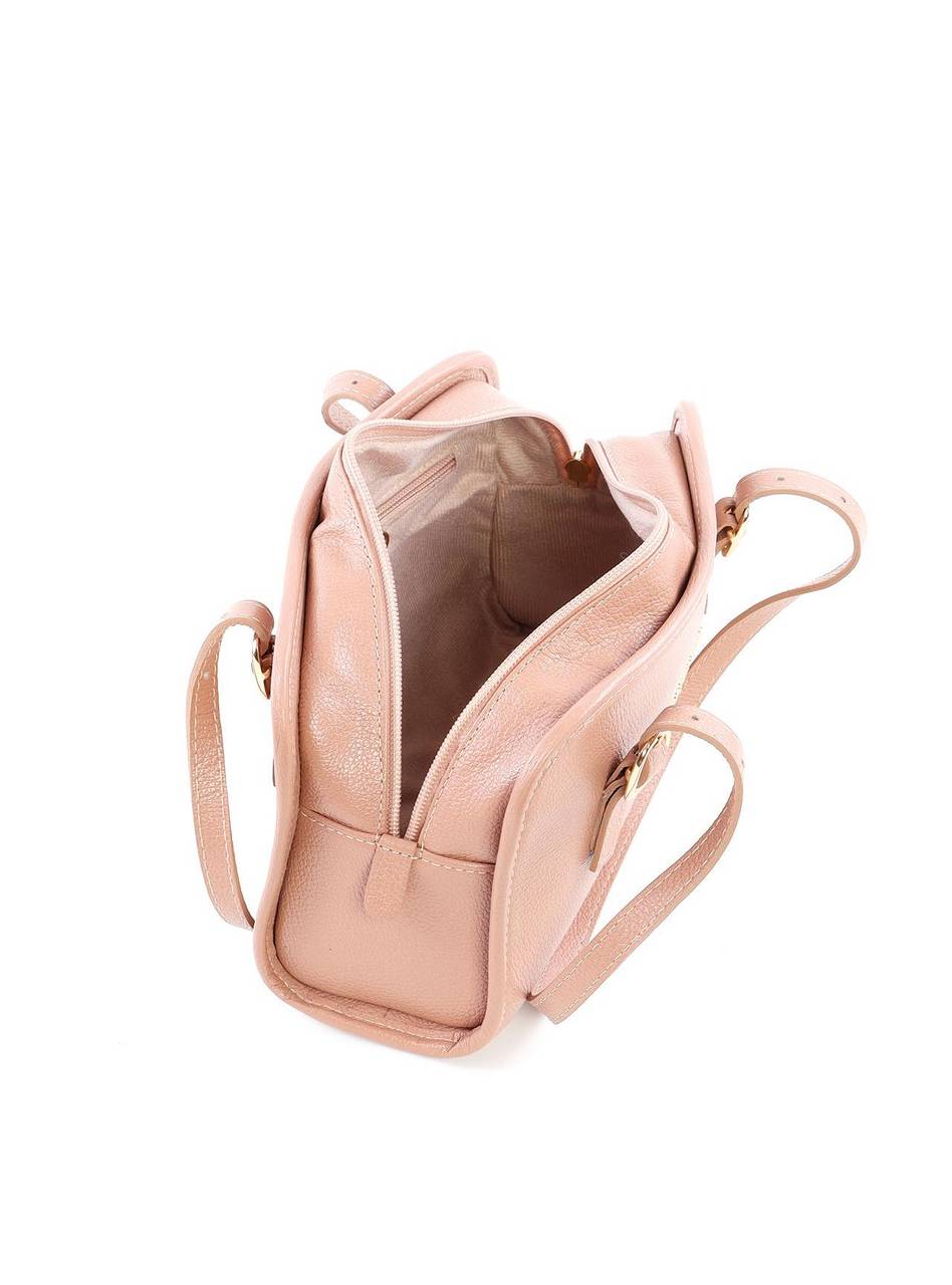Bolsa Tote com Fivelas - Nude BSI-6178 - NU
