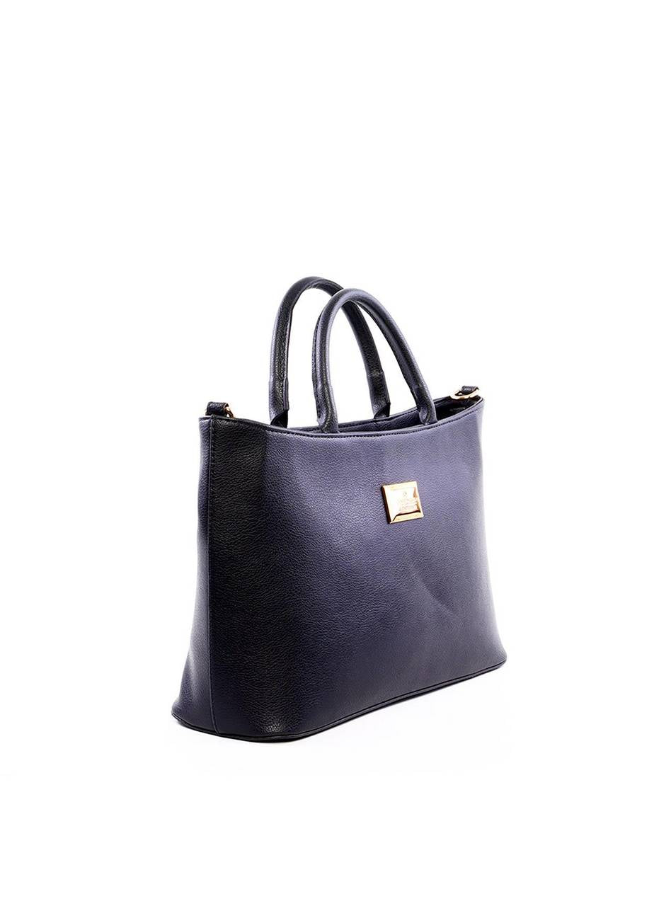 Bolsa Tote Quadrada Grande Alça Dupla - Preta BSI-6279 - PR