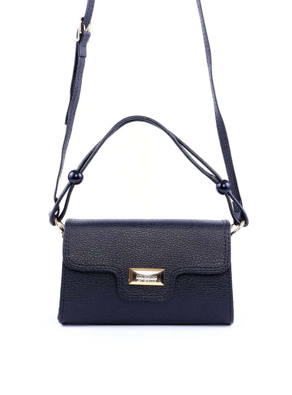 Bolsa Satchel Retangular com Alça Dupla - Preta BSI-6043 - PR