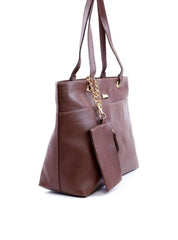 Bolsa Shopper com Bag Charm Removível - Cacau BSI-6060 - CA