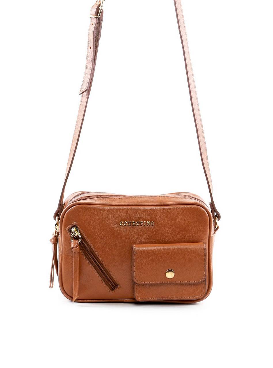 Bolsa Bag Transversal com Bolso Frontal - Castor BSI-6427 - CS