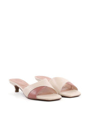 Tamanco com Salto Kitten Bicolor - Fenno SDI-12080 - FE