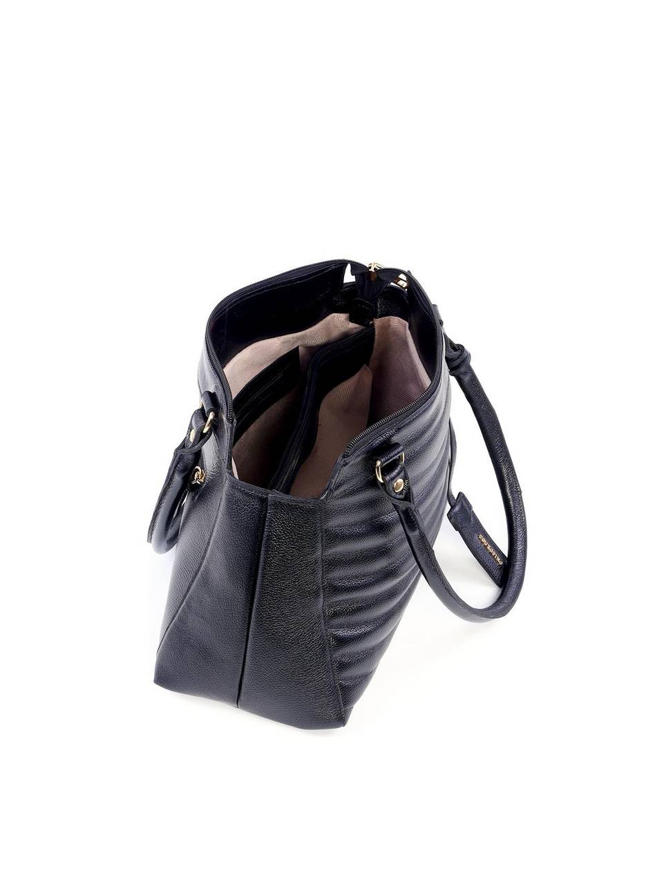 Bolsa Shopper Grande em Matelassê - Preta BSI-6213 - PR
