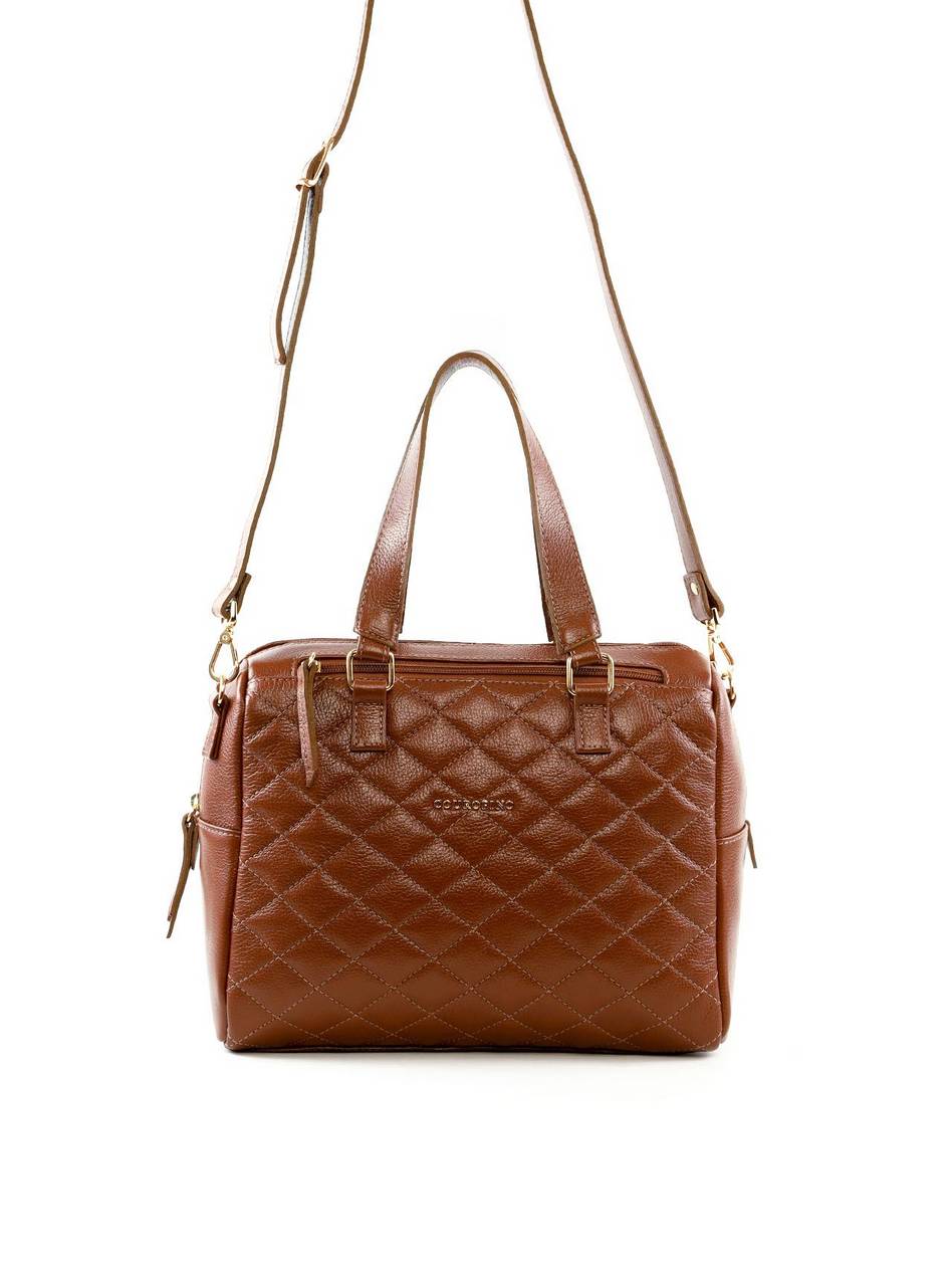 Bolsa Tote Arredondada em Matelasse - Castor BSI-6431 - CS
