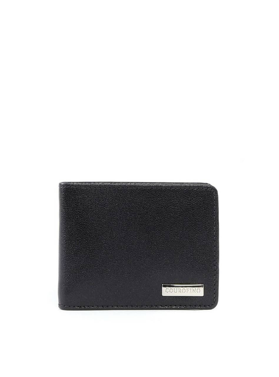 Carteira Masculina Pocket Couro Preta CAI-608 - PR