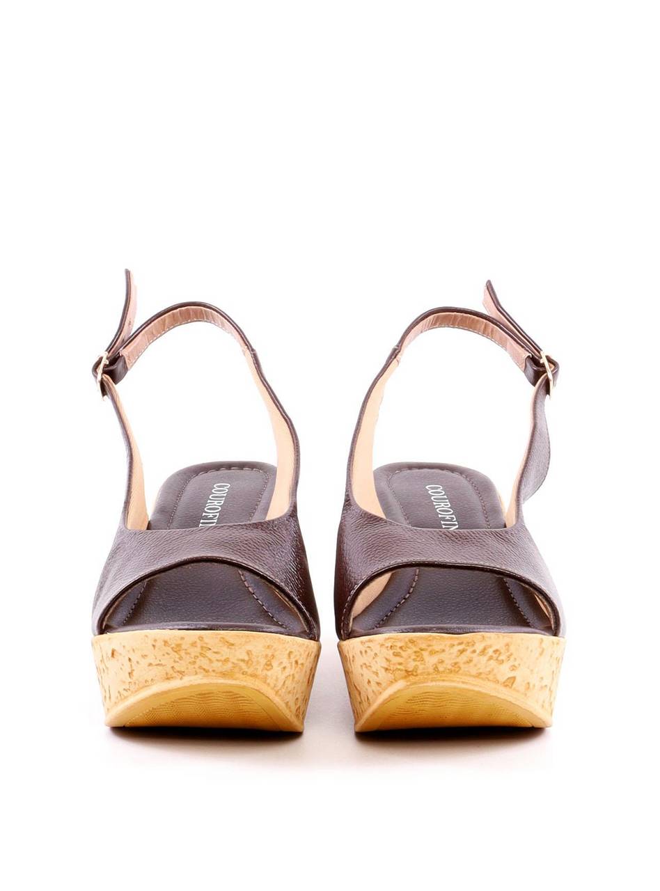 Sandália Plataforma com Recorte - Cacau SDI-11948 - CA